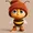 bee wif hat