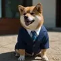blue tuxedo shiba