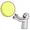 running away balloon