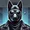 shiba inu black dog