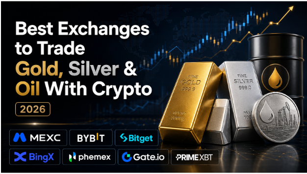 Best Exchanges to Trade Oil With Crypto: Gold, Silver, and Oil in 2026