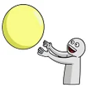running away balloon