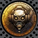 oxidada robotic coin