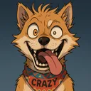 crazy the dog