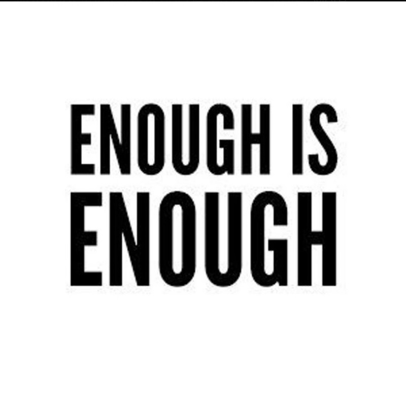 enough is enough