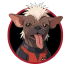 peggy the deadpool dog