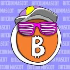 bitcoin mascot on base