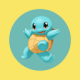 SQUIRTLE TOKEN