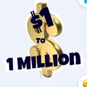 1 dollar to 1 million